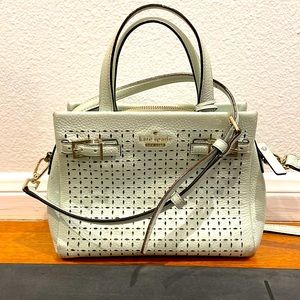 Mint and Gold Kate Spade Handbag